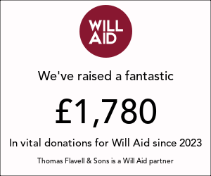 Thomas Flavell & Sons supports Will Aid
