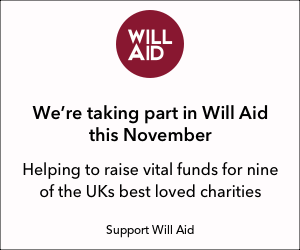 Adcocks Solicitors Limited supports Will Aid